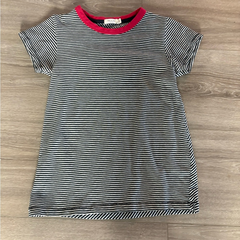 Rag & Bone Striped Crewneck T-shirt